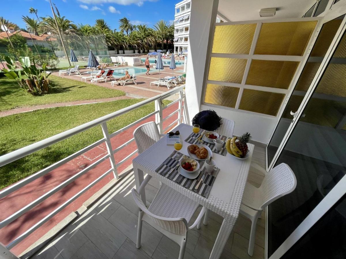 Pretty Pool View Holiday Home Playa del Ingles  Bagian luar foto
